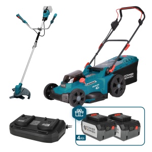 Pachet promoțional pentru îngrijirea gazonului KS 43LM-BCT40V-SET