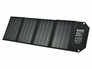 Panou solar portabil din siliciu monocristalin 28W - KS-SP28W-4 - Img 1