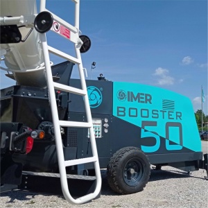 Pompa de beton Imer Booster 50 Yanmar Stage II 63 Kw debit 50 mc/h neremorcabila - Img 2