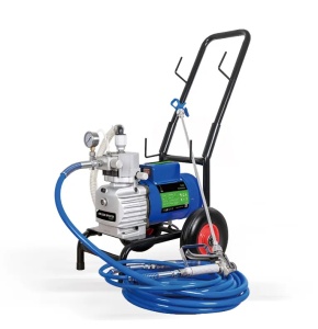 Pompa de vopsit si zugravit AIRLESS Diafragma Profesională cu Carucior - Complet Echipata - 1/4", 3kW, 5.5L/min - WP-APSD5 - Img 14