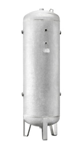 Rezervor de aer vertical galvanizat / zincat - 900 litri, max. 11 bari - ABAC-V900-11B-ZINC - Img 1