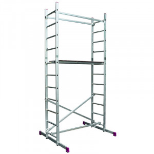 Schela mobila din aluminiu Krause Corda 0,6 x 1,5m inaltime lucru 4m