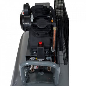 Stager HMV0.25/250 compresor aer, 250L, 8bar, 324L/min, monofazat, angrenare curea - Img 2
