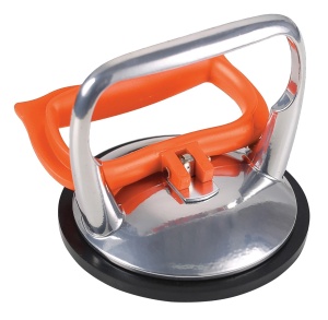 Ventuza pentru gresie, sticla, faianta profesionala cu corp din Aluminiu Ø123mm, 40kg - CNO-ALUV1