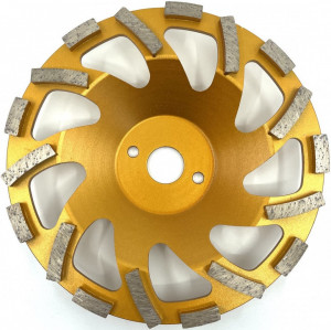 Cupa diamantata segment tip ventilator - Beton/Abrazive 180x22.2mm Premium - DXDY.PSCC.180 - Img 1