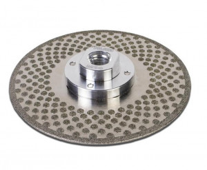 Disc diamantat galvanizat pt. taiat si slefuit 115mm, ECD 115 2in1 SuperPro - RUBI-31964 - Img 3