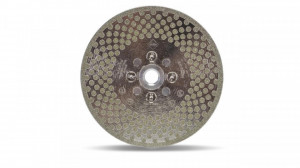 Disc diamantat galvanizat pt. taiat si slefuit 115mm, ECD 115 2in1 SuperPro - RUBI-31964 - Img 2