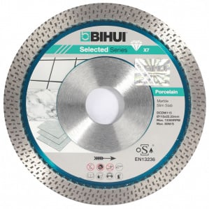 Disc Diamantat pt. Portelan dur, Placi ceramice 115x22.2 (mm) Super Premium - BIHUI-DCDW115 - Img 1