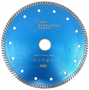 Disc DiamantatExpert pt. Gresie ft. dura portelanata, Granit - Turbo 200x25.4 (mm) Premium - DXDY.3956.200 - Img 1