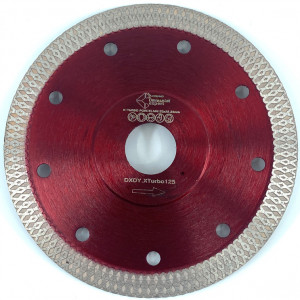 Disc DiamantatExpert pt. Portelan dur & Gresie ft. dura 125x22.2 (mm) Premium - DXDY.XTURBO.125 - Img 1