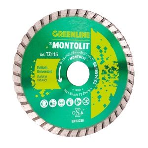 Disc Montolit TZ115 TURMONT 115 ECO diamantat