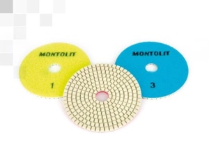 Discuri diamantate Montolit PDR KIT pentru polish cu velcro