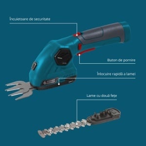 Foarfecă cu acumulator pentru tuns iarbă și gard viu KS SHT-8V - Img 8