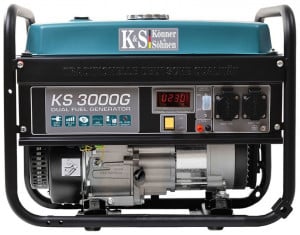 Generator de curent 3 kW HIBRID (GPL + Benzina) - Konner & Sohnen - KS-3000-G - Img 1