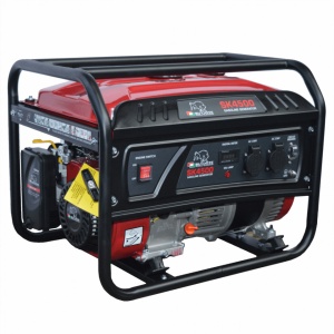 Generator de curent monofazat SK4500, Putere max. 3,8 kW, 230V, AVR, motor benzina - Img 1