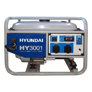 Generator de curent portabil monofazic, 3.1 kW - Hyundai HY3001