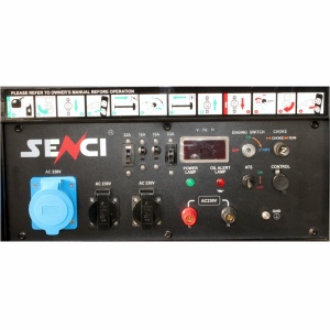 Generator de curent SENCI SC15000 EVO putere maxima 13k W 230V pornire electrica - Img 2