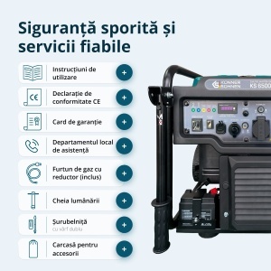 Generator inverter KS 6500iEG (benzină/gaz) - Img 9