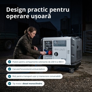 Generator mobil diesel KS 9300DE-1/3 ATSR - Img 8