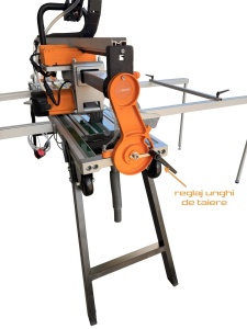 Masina automata de taiat gresie, faianta, placi ceramice, 2.3kW, 120cm, 25mm - CNO-TPSA1200 - Img 5