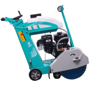 Masina de taiat asfalt/beton IMER Terra 500 motor diesel Yanmar L100 9,9 cp disc Ø 500 mm inclus - Img 1