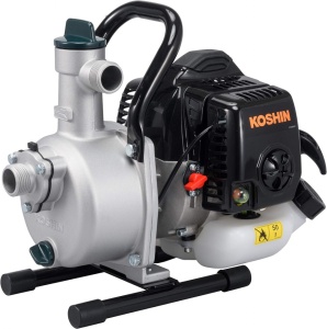 Motopompa ape curate KOSHIN SEV-25L-BAC motor Koshin KC26 Ø 25 mm debit 6.6 mc/h - Img 1