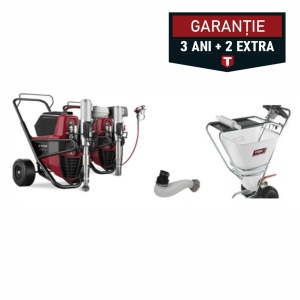 Pachet Pompa airless Titan PowrBeast 7700 E CART 230V 6l/min+Container 100l/role descarcare/conector - Img 1
