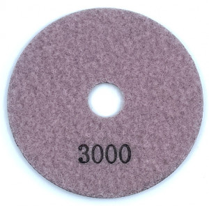 Paduri / dischete diamantate pt. slefuire uscata ECO #3000 Ø100mm - DXDY.ECOPAD.100.3000 - Img 1