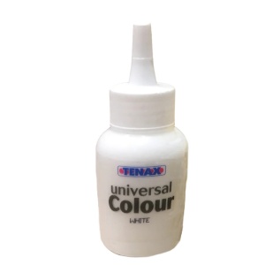 Pasta de colorare alba Tenax, pt. adeziv universal - tub 75ml - Img 1