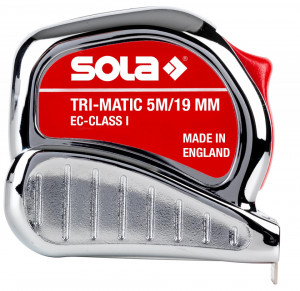 Ruletă Tri-Matic TM, 5m - Sola-50023301 - Img 1