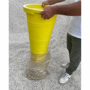 Saci pentru dispozitiv umplerea sacilor TEKCNOPLAST (1 set = 10 buc) - Img 2