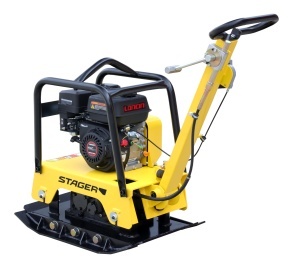 Stager PCR 160E-2 Placa compactoare reversibila 160kg, extensii, motor Loncin G200F