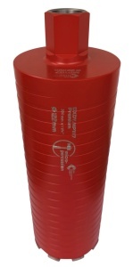 Carota diamantata cu micro-percutie pt. beton armat diam. 122 x 300 (mm) - Super Premium - DXDY.MP1117.122 - Img 2