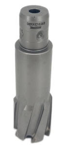 Carota pt. otel din carbura de tungsten, ⌀ 27mm, h=50mm, cu prindere Weldon - DXDY.P-TCT-50.27.W