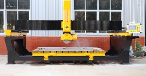 Centru de lucru CNC in 4 axe, pentru procesare piatra, granit, marmura, etc. - Wanlong CNC-4 - Img 2