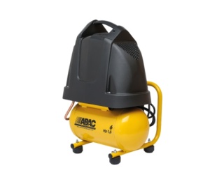 Compresor de aer cu piston, fara ulei - 1.1 kW, 160 L/min, 8 bari - Rezervor 6 Litri - ABAC-VENTO-B15-BASELINE