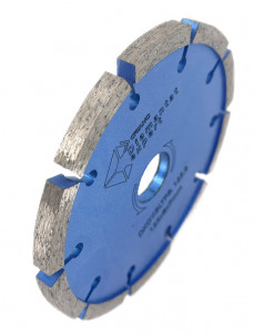 Disc diamantat pentru taiere de rosturi de dilatare in Beton si Sapa 125x22,2mm cu grosime de 8mm Standard Profesional - BlueLine - DXDY.ROST.125.8 - Img 4