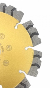 Disc DiamantatExpert pt. Beton armat extrem de dur & piatra - SHARK 125mm x M14 Super Premium - DXDY.2040.125.M14 - Img 4