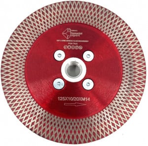 Disc DiamantatExpert pt. taiere si slefuire - Gresie si Placi dure 125x1.8 (mm) xM14, Premium - DXDY.CNG-PP.125.M14 - Img 2