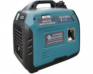 Generator de curent 3.1 kW inverter - HIBRID (GPL + benzina) - insonorizat - Konner & Sohnen - KS-3100iG-S - Img 3