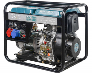 Generator de curent 7.5 kW diesel - Heavy Duty - Konner & Sohnen - KS-9100DE-1/3-HD-ATSR - Img 5