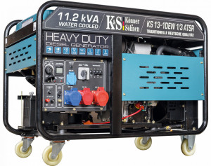Generator de curent 9 KW diesel - Heavy Duty - Konner & Sohnen - KS-13-1DEW-1/3-ATSR - Img 2