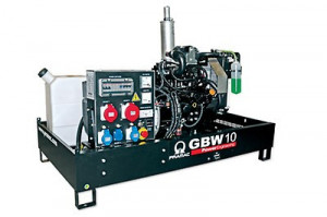 Generator de curent stationar insonorizat 7.7 kW, GBW10P - Pramac - Img 3