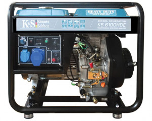 Generator diesel "Könner & Söhnen" KS 6100HDE (EURO V)