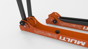 Masa modulara de lucru pt. placi ceramice de dimensiuni mari, 150x150cm, Multi Bench - Battipav-11201 - Img 3