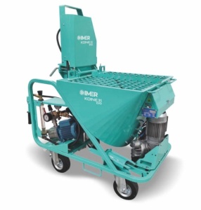 Masina de tencuit IMER Koine 35 EVO 230V debit 8-11-14-17 l/min materiale preamestecate