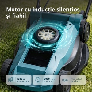 Mașină de tuns iarba electrică KS 32LM12-BL - Img 4