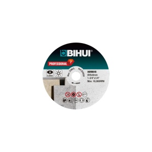 Mini disc diamantat pt. ceramica si portelan, diam. 45x6mm pt. polizor AGMN100 - BIHUI-AGMBS45