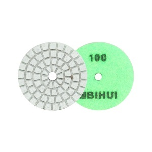 Mini pad / discheta diamantata pt. slefuire umeda #100 Ø50mm - BIHUI-AGMPW2