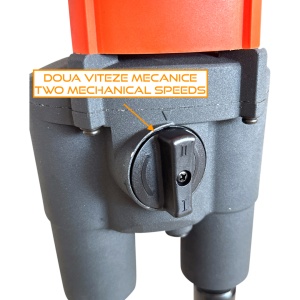 Mixer / amestecator pt. adezivi / mortar 1600W cu palete duble, Profesional DUOMIX1600 cu regulator de turatie - CNO-DUOMIX1600 - Img 6